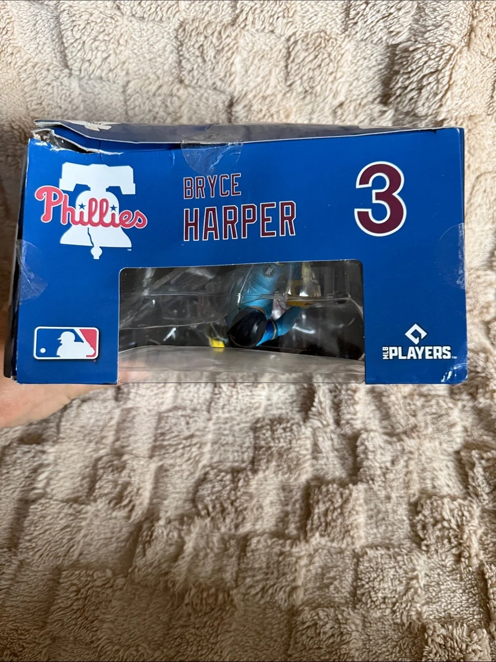 Bryce Harper Mcfarlane Collectible Baseball Figure - Blue/Black